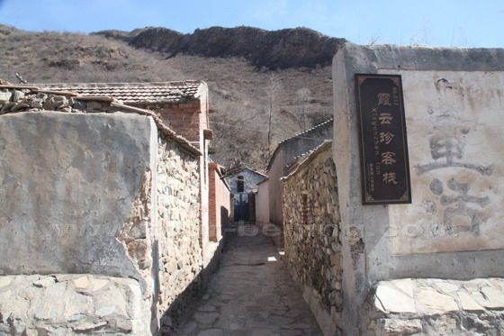 A side lane branching from the main street