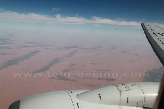 Again the boundless desert