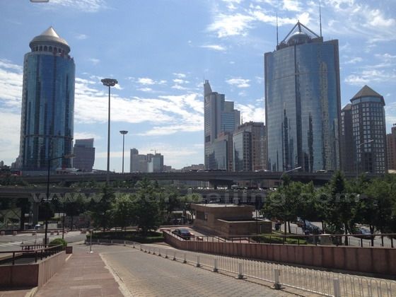 Buildings around Dabeiyao at CBD