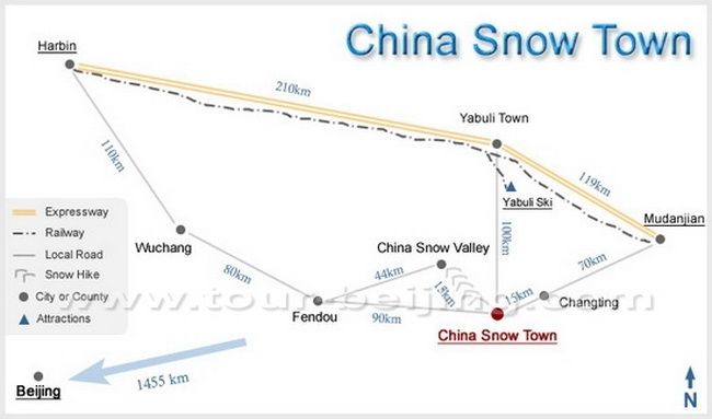 Harbin to China Snow Town Road Trip (Tips, Photos & Map)