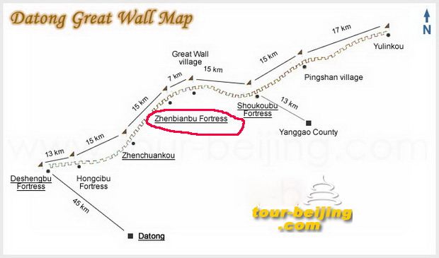 Datong Great Wall at Zhenbianbu Fortress (Tips, Photos & Map)