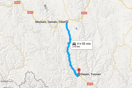 Drive from Mangkang to Deqin (Tips, Photos & Map)