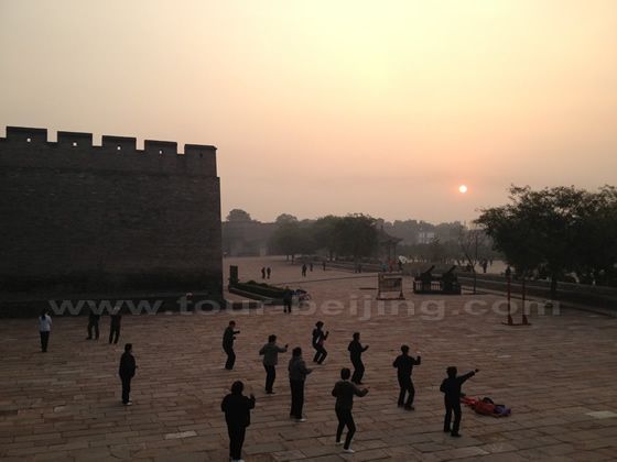 The Best Place to See Sunrise in Pingyao Ancient City