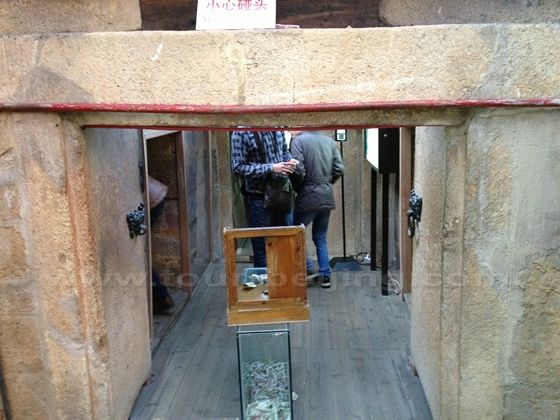 Enter the antechamber 