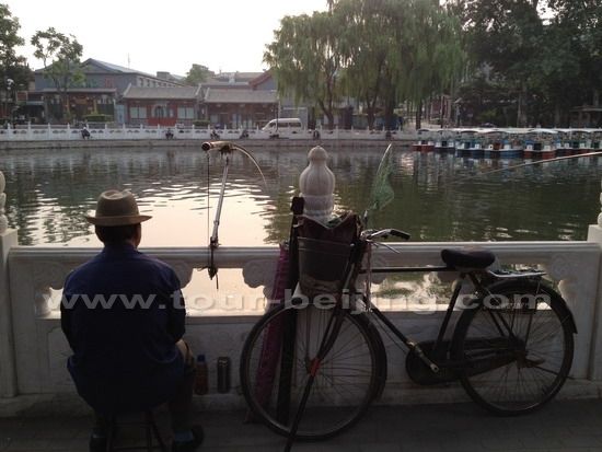 Fishing at Shichahai