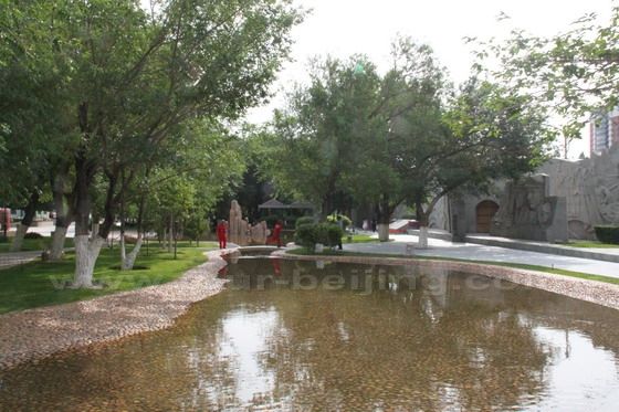 Gardens &amp; Man-made Stream