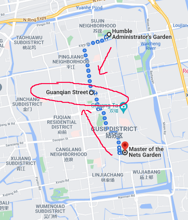 How to Visit Guanqian Street in Suzhou (Tips, Photos & Map)