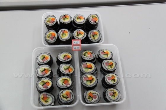 Home made sushi