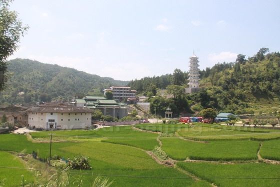 Hubao Villa (Har Paw Villa) in Zhongchuan Village in Xiayang Town