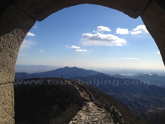 The scenic and photogenic Jiankou Great Wall