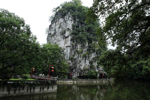 The Solitary Beauty Peak seen from below.