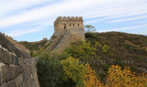 Jinshanling Great Wall, the most beautiful  section of Great Wall of China