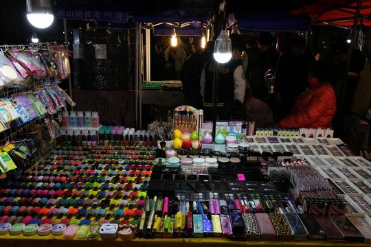 Lady hang bags and Makeup Accessories
