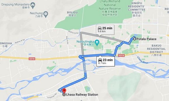 Lhasa Railway Station Transportation (Tips, Photos & Map)