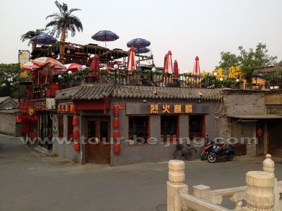 Many residences along the lake shores have been converted into bars, cafes and restaurants