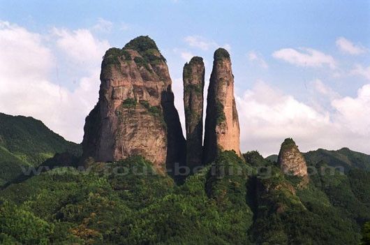 Mount Jianglangshan in Zhejiang Province