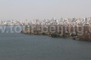 On the West of the West Lake is the city proper