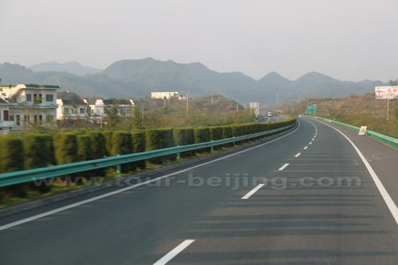 How to drive from Huangshan City Center to Huangshan Scenic Area