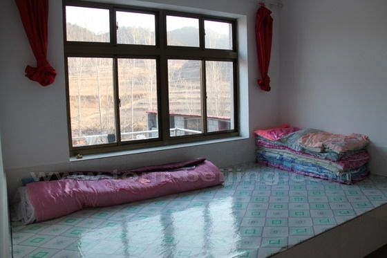 One of their bedrooms, clean and spacious.