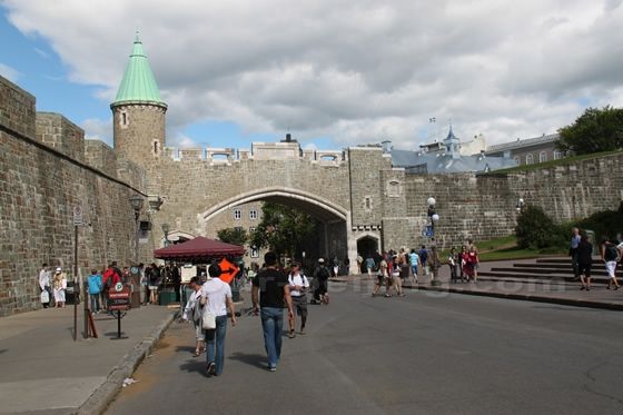 The Ramparts of Quebec City and Xian City