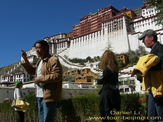 Potala Palace in Lhasa