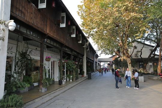 Qiaoxi modern dwellings are a combination of Chinese and western style
