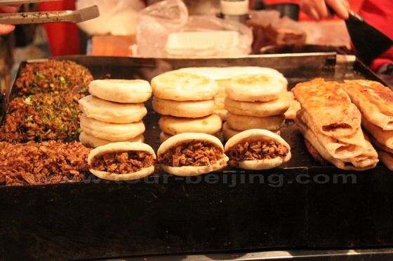 Roujiamuo, a Chinese hamburger