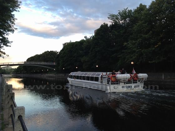 Rideau Canal in Ottawa and the Grand Canal in Beijing