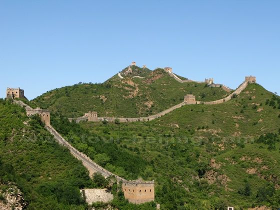 The West Section of Simatai Great Wall 