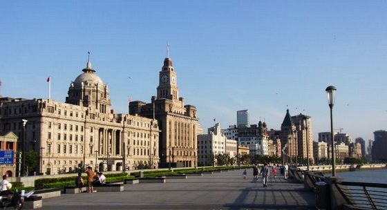 Historic Buildings on the Bund in Shanghai (the 22 heritage buildings)