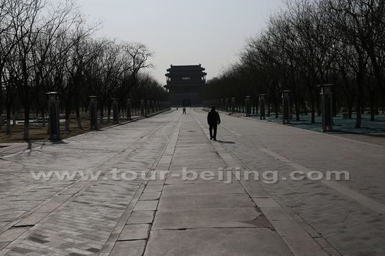The Imperial Path north of Yongdingmen Gate Tower