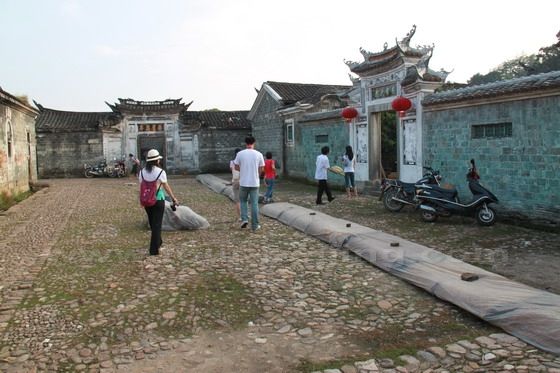 The Open Place in front of Wu's Courtyard Hostel