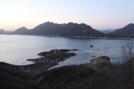 The Panjiankou pass is alomost totally submerged