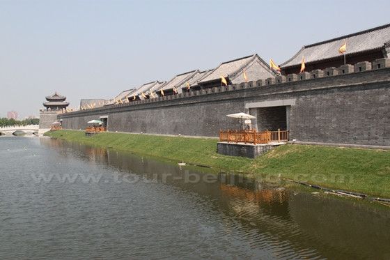The city moat of Beitang Ancient Town