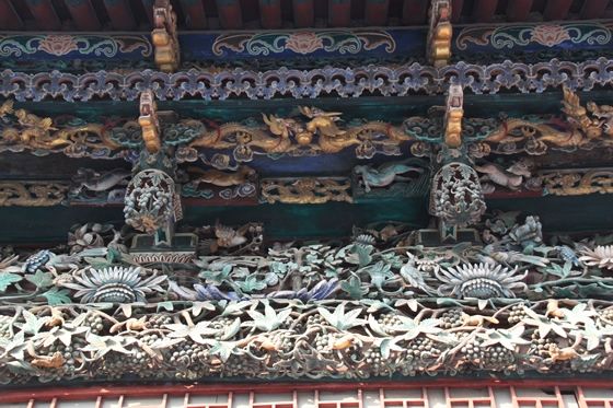 The fourth layer is the carvings of  animals