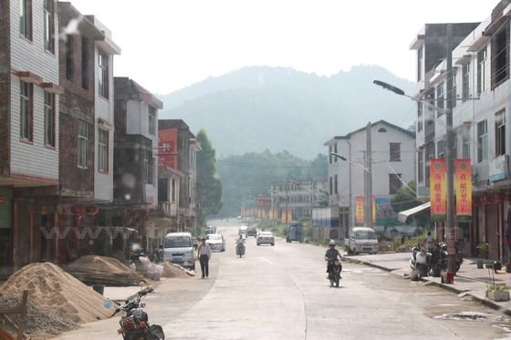 The main street in Qiling Township
