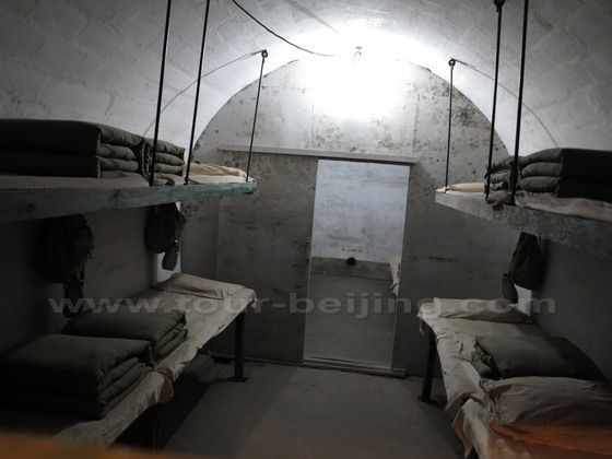 The underground barracks