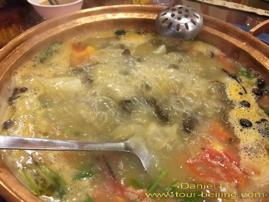 The yak hot pot Dukezong