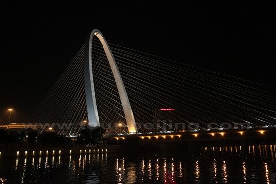 This is Jingang Bridge over Haihe River
