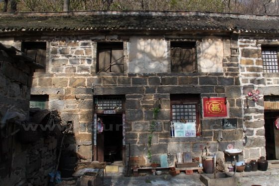 This is his grandparent's house of 200 years old