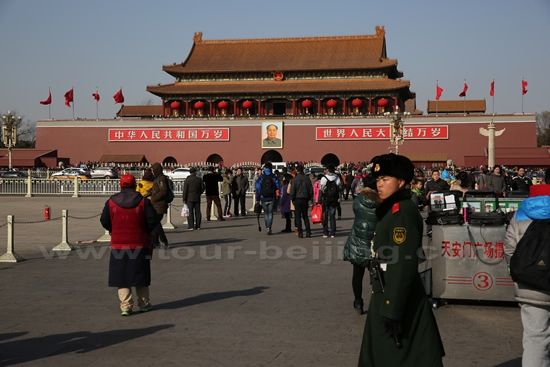 Tiananmen Gate south of Forbidden City