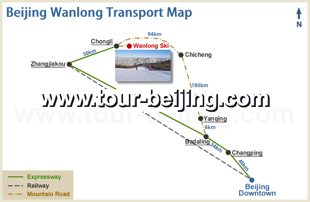 How to Drive from Beijing to Wanlong Ski Resort, Beijing Wanlong Ski Resort Driving Route