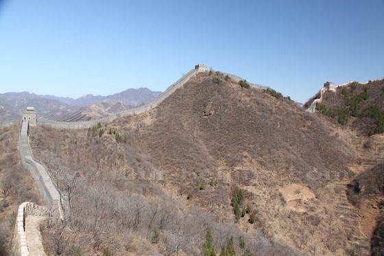 We have just conquered the last two towers of Taipingzhai Great Wall