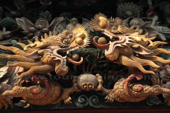 Wood Carving at Shanshangan Guild Hall