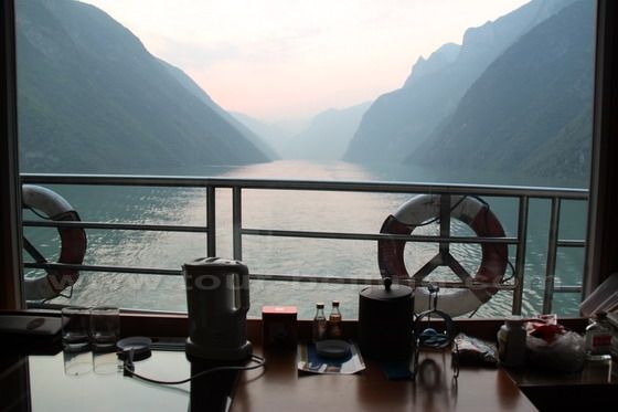 Wu Gorge viewed from my room
