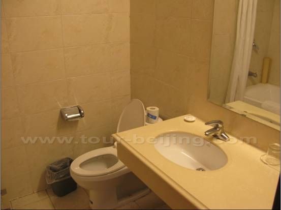 The washing room attached 