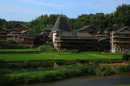 The Drum Tower at Yan Village