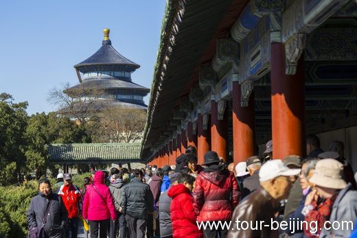 The Long Corridor in Temple of Heaven