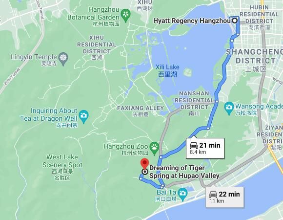 How to visit Hupao Spring (Tiger Spring) Hangzhou