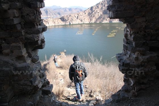 step down to the most northern tip of the south section of Xifengkou Great Wall